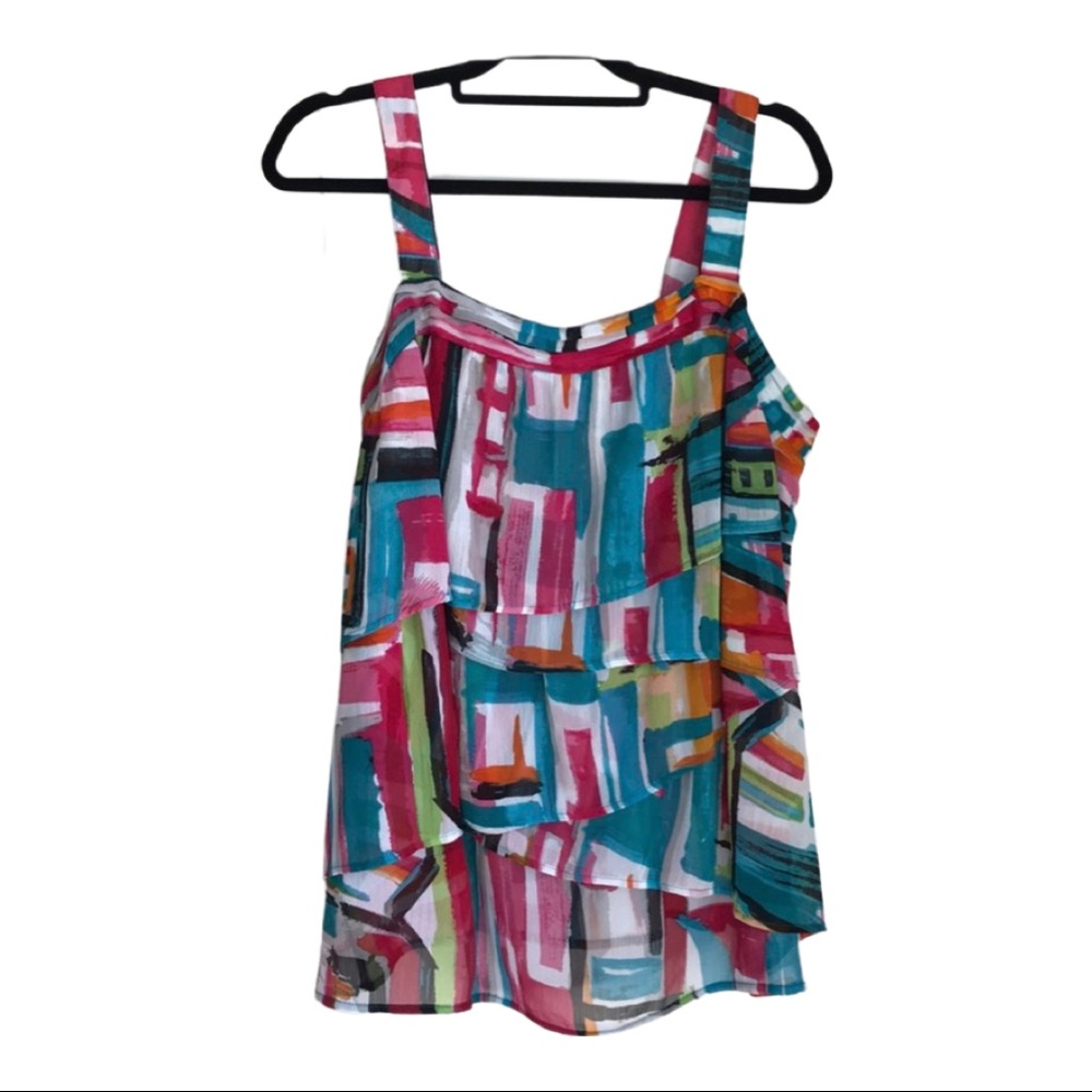 🌼x2HP🌼Lane Bryant rainbow tank